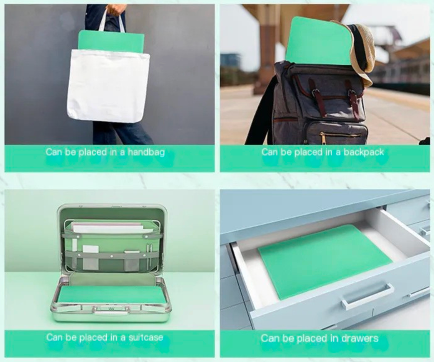 TPE Folding Yoga Mat for Napping and Relaxation